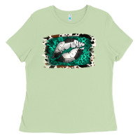 Matcha Soccer Lips Ladies Tee - Jasminsmagicworld