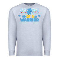 Heather Grey LIL Autism Mom Premium Sweatshirt - CowhideDigitalArt