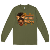 Army Green Have a melanin Christmas afro woman Long Sleeve Tee - texasbilliewilder