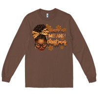 Chestnut Have a melanin Christmas afro woman Long Sleeve Tee - texasbilliewilder