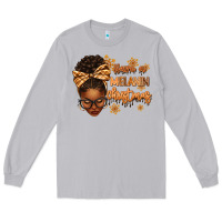 Moon Dust Have a melanin Christmas afro woman Long Sleeve Tee - texasbilliewilder