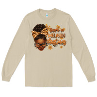 Mushroom Have a melanin Christmas afro woman Long Sleeve Tee - texasbilliewilder