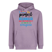 Lavender Not everyone is perfect. There is always an imperf Heavyweight Hoodie - CowhideDigitalArt
