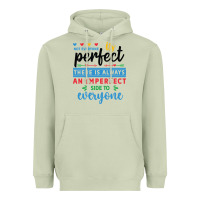 Matcha Not everyone is perfect. There is always an imperf Heavyweight Hoodie - CowhideDigitalArt