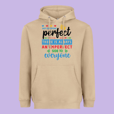Not Everyone Is Perfect. There Is Always An Imperf Heavyweight Hoodie Designed By Cowhidedigitalart