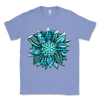 Colony Blue winter sunflower Classic Tee - Jasminsmagicworld