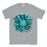 Heather Grey winter sunflower Classic Tee - Jasminsmagicworld