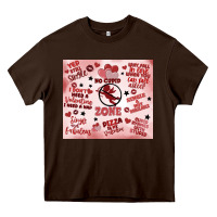 Chocolate Brown funny valentine's day Heavy Core Tee - MaliasSmallBusiness