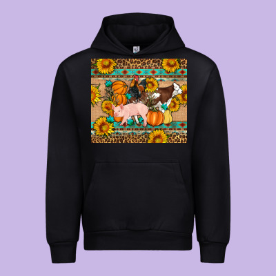 Fall Coop Animals Urban Hoodie Designed By Artiststas