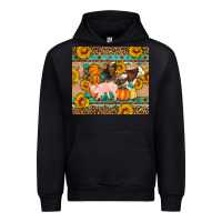 Black Fall Coop Animals Urban Hoodie - Artiststas