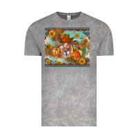 Cloud Rock Fall heifer cow Vintage Tee - RanaPortraitStore