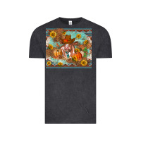 Vintage Black Fall heifer cow Vintage Tee - RanaPortraitStore