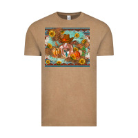 Vintage Coffee Fall heifer cow Vintage Tee - RanaPortraitStore