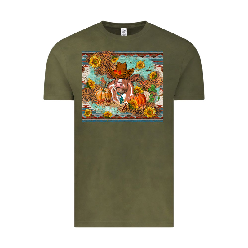 Fall Heifer Cow Vintage Tee by RanaPortraitStore | Teevron