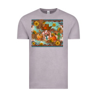 Vintage Zinc Fall heifer cow Vintage Tee - RanaPortraitStore