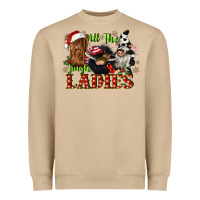 All The Jingle Ladies Heavyweight Sweatshirt | Teevron