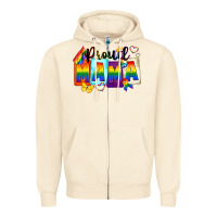 Sandshell proud mama Zipper Hoodie - FaDigitalArtStudio