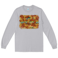 Moon Dust Aztec Background Pattern Western Long Sleeve Tee - texasbilliewilder