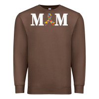 Chestnut LIL Autism Mom Premium Sweatshirt - CowhideDigitalArt