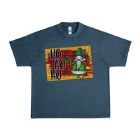 Midnight Navy Christmas Ho Ho Ho Urban Heavy Tee - Bettercallsaul