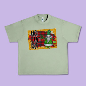 Christmas Ho Ho Ho Urban Heavy Tee Designed By Bettercallsaul