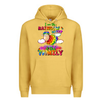 Antique Gold I am the rainbow sheep of the family Premium Hoodie - FaDigitalArtStudio