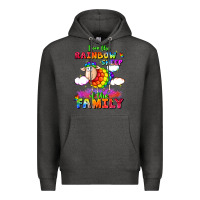 Charcoal Heather I am the rainbow sheep of the family Premium Hoodie - FaDigitalArtStudio