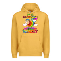 Mustard I am the rainbow sheep of the family Premium Hoodie - FaDigitalArtStudio