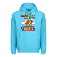 Ocean Blue I am the rainbow sheep of the family Premium Hoodie - FaDigitalArtStudio