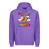 Purple I am the rainbow sheep of the family Premium Hoodie - FaDigitalArtStudio
