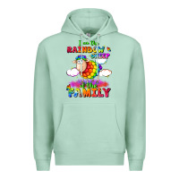 Seafoam I am the rainbow sheep of the family Premium Hoodie - FaDigitalArtStudio
