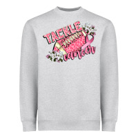 Heather Grey tackle cancer Heavyweight Sweatshirt - CowGirlArtShop