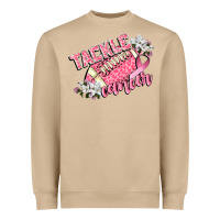 Mushroom tackle cancer Heavyweight Sweatshirt - CowGirlArtShop