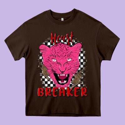Heartbreaker Heavy Core Tee Designed By Maliassmallbusiness