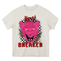 Cream heartbreaker Heavy Core Tee - MaliasSmallBusiness