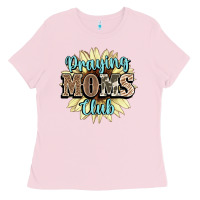 Bubblegum Pink praying moms club Ladies Tee - NancyCooperArtShop