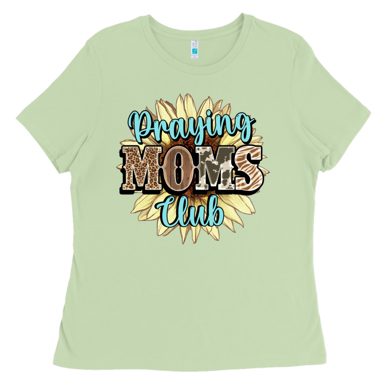 Praying Moms Club Ladies Tee by NancyCooperArtShop | Teevron