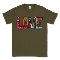 Army Green our lady of guadalupe love Classic Tee - Jasminsmagicworld