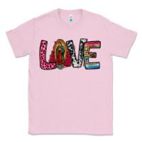 Bubblegum Pink our lady of guadalupe love Classic Tee - Jasminsmagicworld