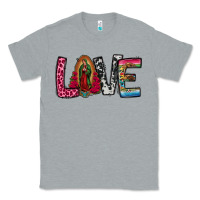 Heather Grey our lady of guadalupe love Classic Tee - Jasminsmagicworld