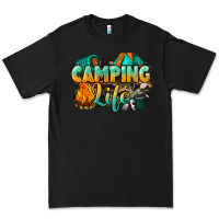 Black camping life Premium Tee - NancyCooperArtShop