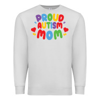 Dove Grey LIL Autism Mom Premium Sweatshirt - CowhideDigitalArt