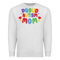 Oatmeal Heather LIL Autism Mom Premium Sweatshirt - CowhideDigitalArt