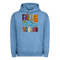 Pigment Pebble Blue Fall Is My Favorite Color Urban Hoodie - Artiststas