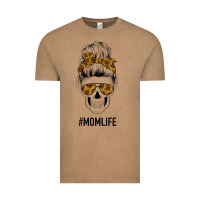 Vintage Coffee Sunflower Mom Skull Vintage Tee - Bettercallsaul