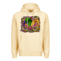 Pina Colada mardi gras mask king cake Premium Hoodie - RanaPortraitStore