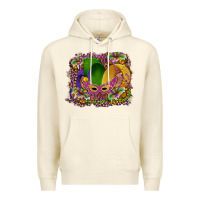 Sandshell mardi gras mask king cake Premium Hoodie - RanaPortraitStore