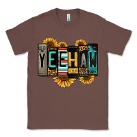 Chestnut yeehaw license plate letters Classic Tee - Jasminsmagicworld