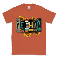 Copper yeehaw license plate letters Classic Tee - Jasminsmagicworld