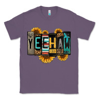 Lavender yeehaw license plate letters Classic Tee - Jasminsmagicworld
